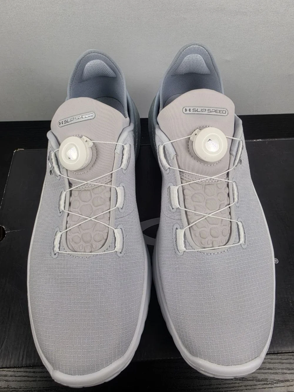 Under Armour Men’s White Performance Dial-Lace Sneakers